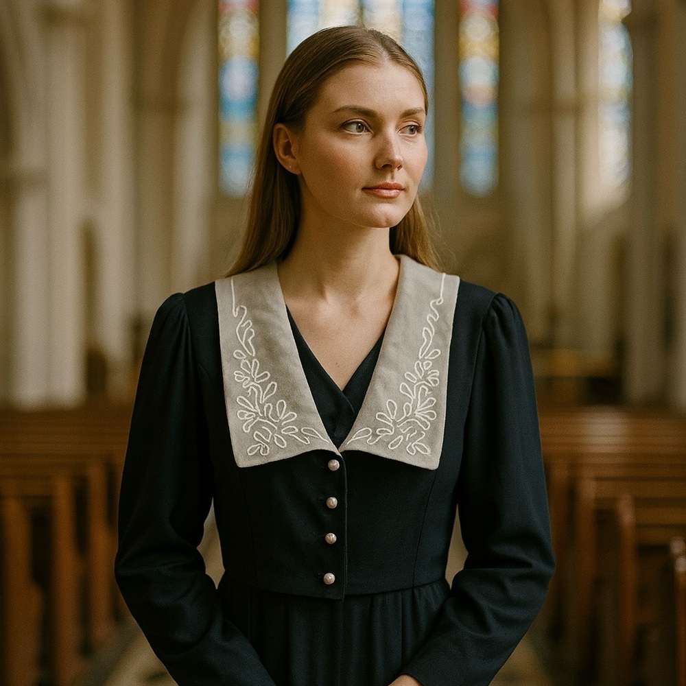 Vintage maxi dress gothic